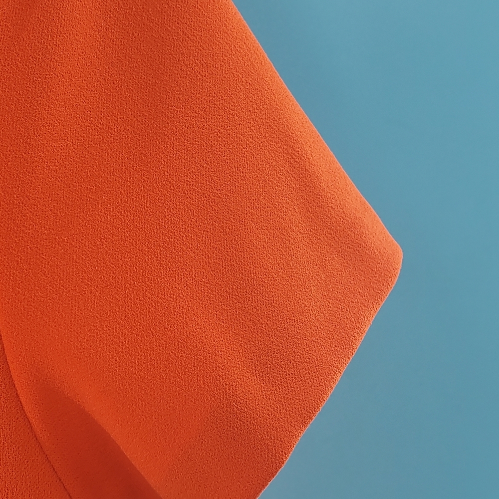 Tommy H orange midi retro dress - Picture 4 of 11